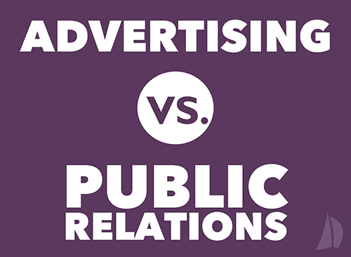 The Difference Between Advertising and Public Relations